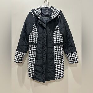 Midnight Velvet Black and White Jacket